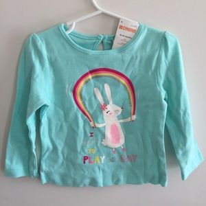 GYMBOREE Long Sleeve Graphic Tee